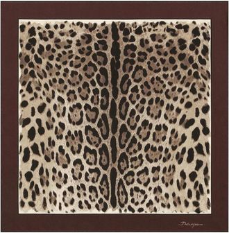 Dolce & Gabbana Leo print foulard