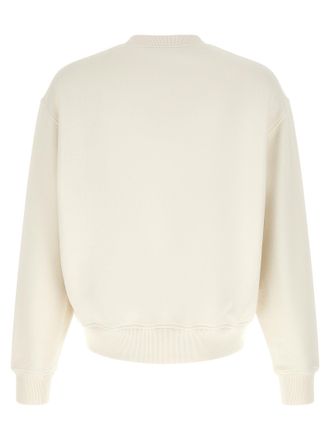 Palm Angels Mens White Cotton Sweatshirt Clothing