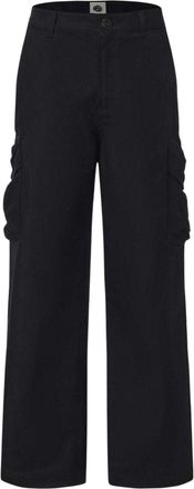 Pretty Green Katoenen Cargo Broek Heren (Zwart)