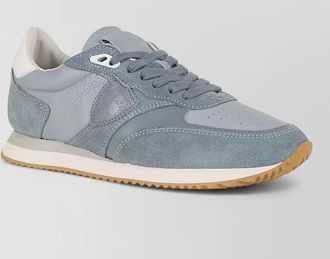 Philippe Model low top running sneaker suede fabric