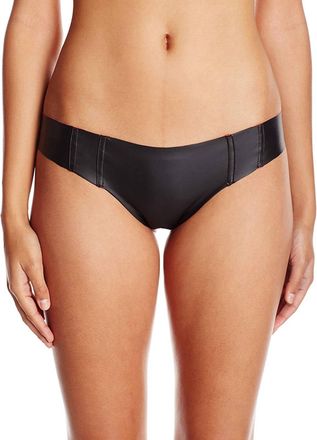 PQ Swim Pilyq Women Neo Full Cut Hipster Bikini Bottom Swimsuit In Red/black