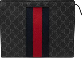 Gucci Pre-owned Gucci GG Supreme Web Clutch Unisex VIHSUG83XI109G5U