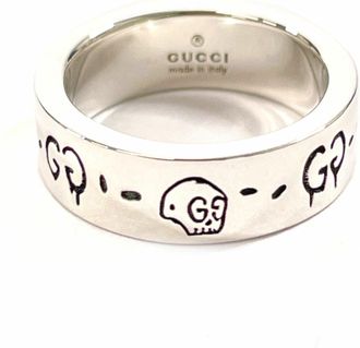 Gucci Silver Silver 925 Band Ring (Pre-Owned)