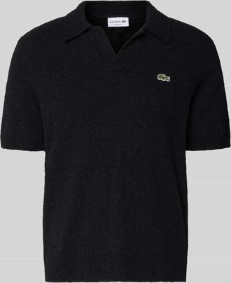 Lacoste Regular Fit Poloshirt aus Baumwoll-Mix in Dunkelblau, Gr&ouml;&szlig;e XXXL