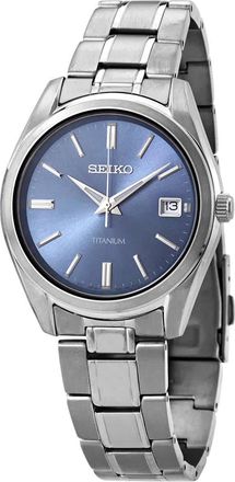 Seiko Essentials Quartz Blue Dial Mens Watch SUR371