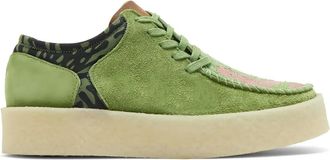 Clarks x Salehe Bembury Mocassini da barca con stampa - Verde