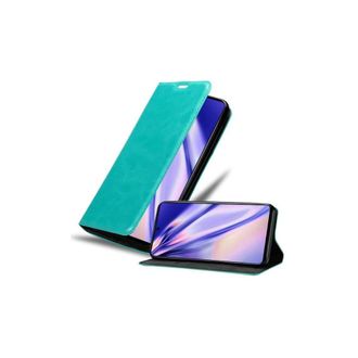 OEM Funda Para Tel&eacute;fono Cadorabo - Para Samsung Galaxy A72 4g/5g - Azul Petr&oacute;leo - Cierre Magn&eacute;tico - Funci&oacute;n Ajustable
