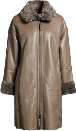 Maliparmi ROPA DE ABRIGO - Borreguito y pelo ecol&oacute;gico en YOOX.COM