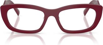 Prada 0PR D09V - unisex - Brillen - Rood - 52 MM - Accessoires