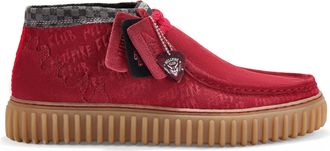 Clarks Torhill Hi ST in Red Suede