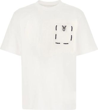 Fendi T-Shirts, male, White, Size: 2XL T-Shirt