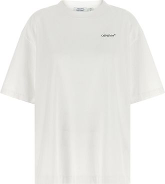 Off-white Cremewei&szlig;es Half Arrow Skate-T-Shirt