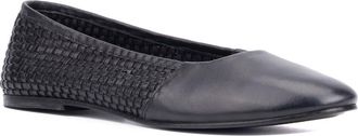 Vintage Foundry Co. Wilma Woven Ballet Flat in Black at Nordstrom Rack, Size 6.5
