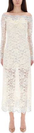 Paco Rabanne Long Lace Dress