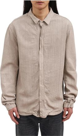 Giorgio Brato Casual Shirts - Heren - Casual Overhemden - Grijs - L - Overhemden