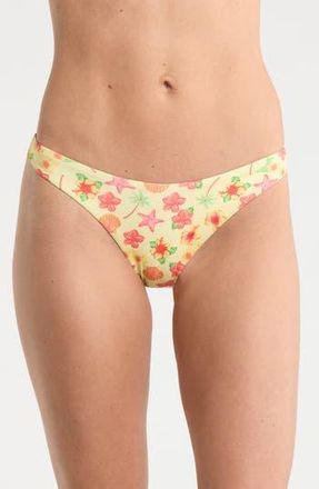 Dippin' Daisy's Swimwear Rosette Bikini Bottoms in Sunshine Hibiscus at Nordstrom Rack, Size X-Small