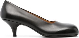 Marsèll 70mm Tillo leather pumps - women - Calf Leather/Calf Leather/Calf Leather - 38.5 - Black