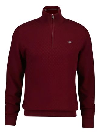 GANT half-zip sweater - Red
