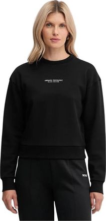 A|X Armani Exchange Sweatshirts - Dames - Sweatshirts - Zwart - L - Hoodies & sweatvesten