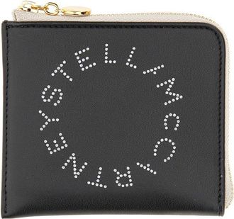 Stella McCartney Zipped Wallet - Black