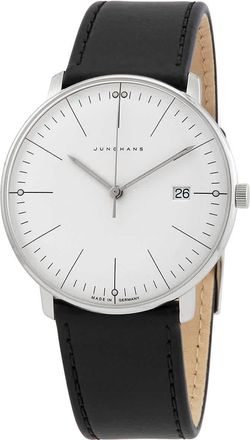Junghans Max Bill Quartz Silver Dial Mens Watch 041481702