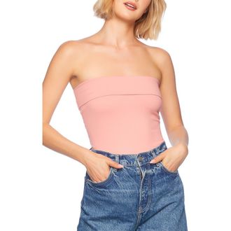 Susana Monaco Foldover Tube Top in Hamptons at Nordstrom Rack, Size X-Large