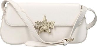 Ga&euml;lle Paris Tassen, Dames, Wit, ONE Size, Leer, Faux Leather Crossbody Bag