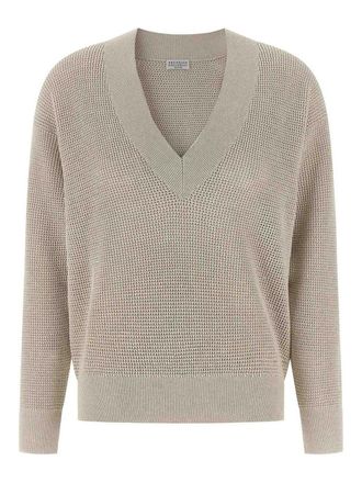 Brunello Cucinelli Openwork Sweater