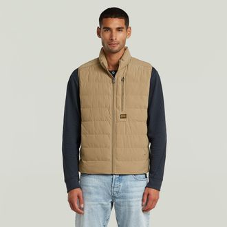G-Star Foundation Liner Vest - Beige - Heren