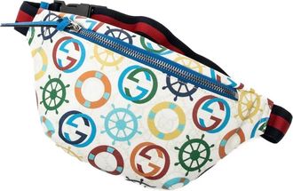 Gucci Borsa con stampa logo - Toni neutri