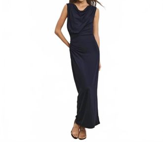 Veronica Beard Kerilyn Maxi Dress In Navy