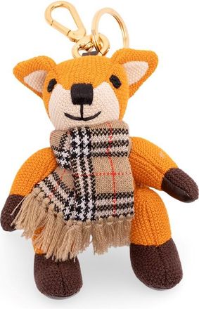 Burberry Fox Scarf Charm