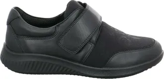 Jomos Klittenbandsneaker - Dames - Schoenen - Zwart - Maat: 36 EU Leer
