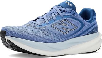 New Balance 1080v15 Mens Shoes Fairweather Blue/Silver Metallic : 10.5 4E - Extra Wide, Textile