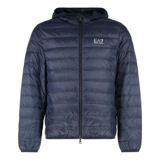 Emporio Armani Winter Jackets, male, Blue, Size: 2XL Core Identity Packable Down Jacket