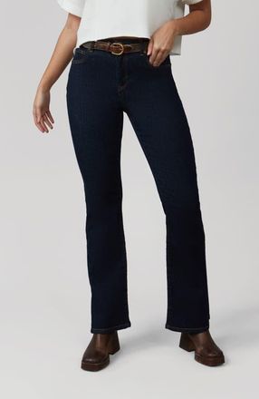 Lola Jeans Billie High Rise Bootcut Jeans in Dark Rinse Blue at Nordstrom, Size 30