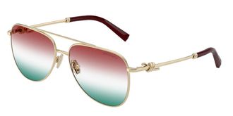 Tiffany & Co. TF3116 6230EL Womens Sunglasses Gold Size 59