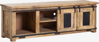 Sklum Sklum - Mueble Tv 160x40 Cm En Madera De Mango Uain