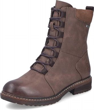 Rieker Womens Mid Height Boots In Brown