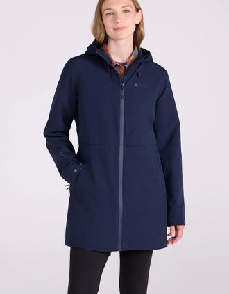 Mountain Warehouse Womens Mountain Warehouse Womens/Ladies Hilltop II Waterproof Jacket - Navy - Size: 12