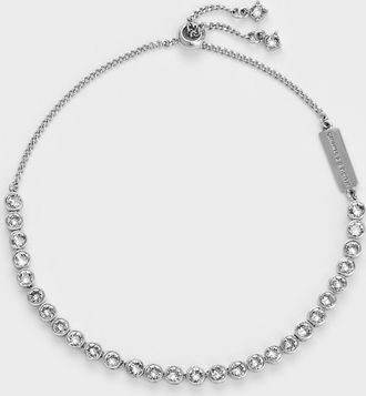 Charles & Keith Paige Crystal Tennis Bracelet