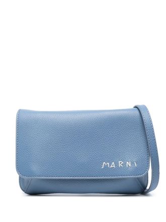 Marni Marsupio con ricamo - Blu