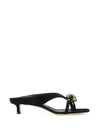 Jimmy Choo London Emeri Wildledersandalen