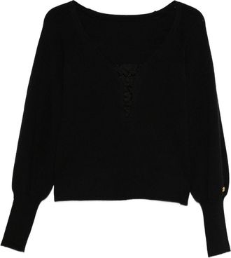 Twin-Set Sweaters Blacks And Greys