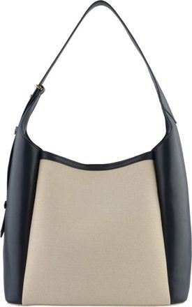 Pourchet S&eacute;vign&eacute; Katoenen Schoudertas - Dames - Schoudertassen - Blauw - ONE Size - Katoen - Tassen