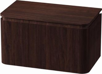Royal Plaza Terra Edge Badkamermeubelset - 80x45.5x46cm - topblad - 2 lades - kastanje (walnoot)