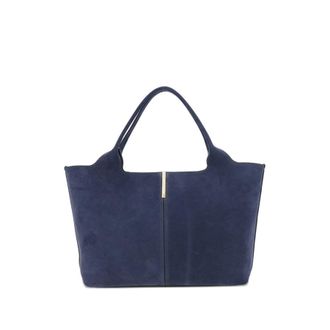 Tod's TodS Ssuede Leather Tote Bag