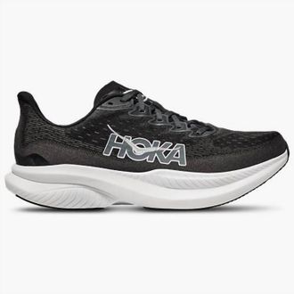 Hoka One One Mens Running Shoes In Black/white