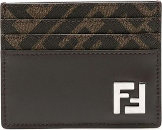 Fendi FF-plaque Card Holder