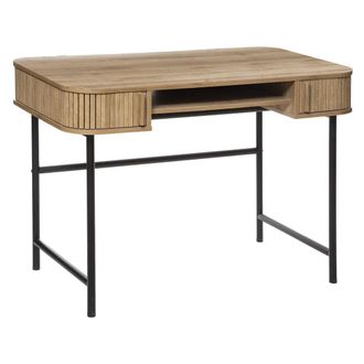 Atmosphera Escritorio De 2 Puertas Colva - Natural - Atmosphera Cr&eacute;ateur DInt&eacute;rieur
